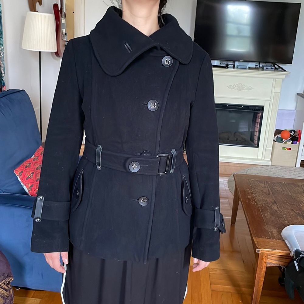Mackage Belted Peacoat